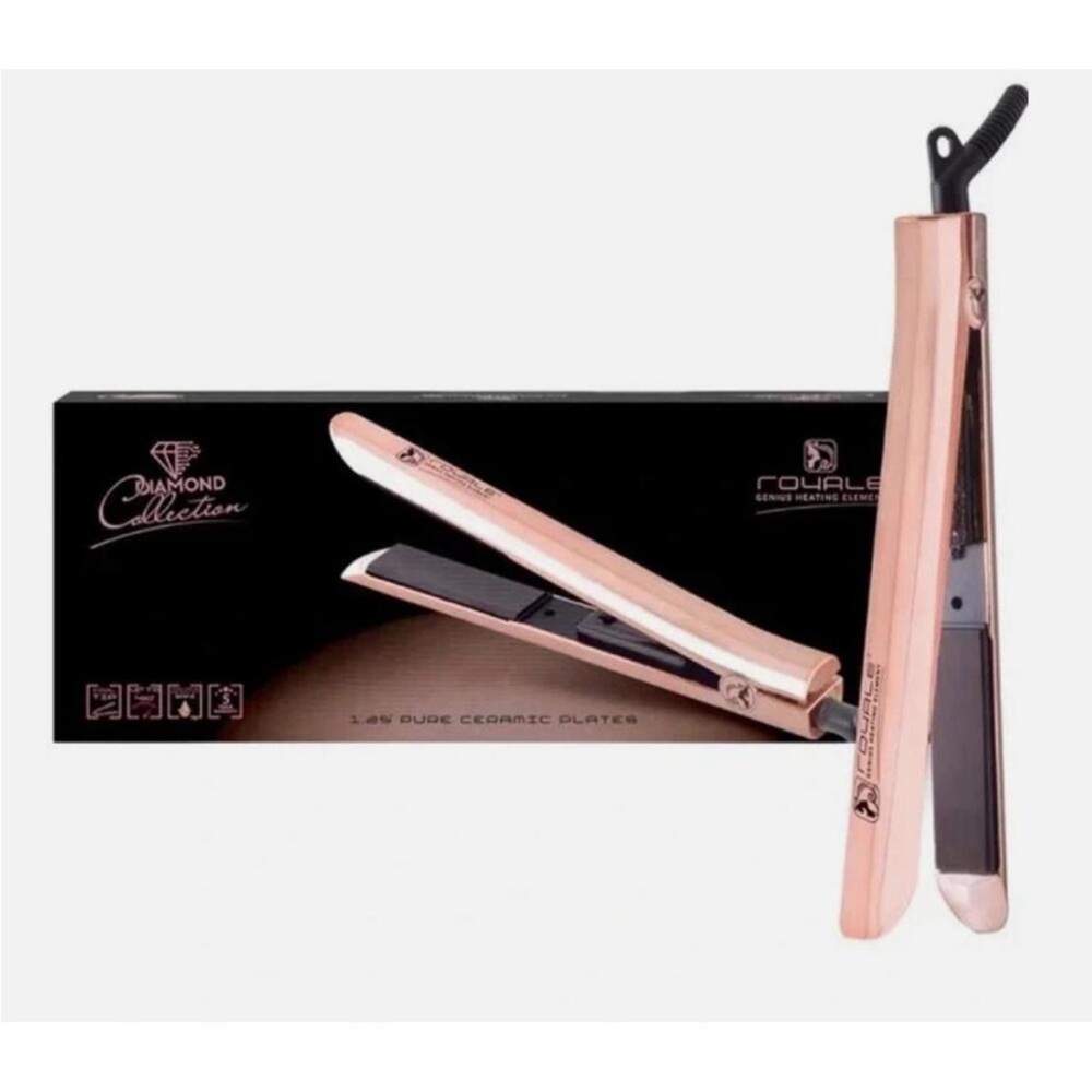 Rose Gold Hair Straightener